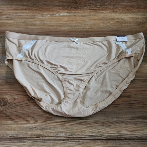 Cacique Panties Womens 30/32 Cafe Mocha Extra Soft Full Brief NEW - Picture 1 of 7